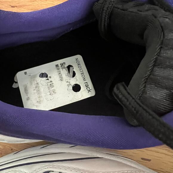 Saucony Grid Web Purple Orange Lace Up Sneakers Men Size 10 - Picture 10 of 13